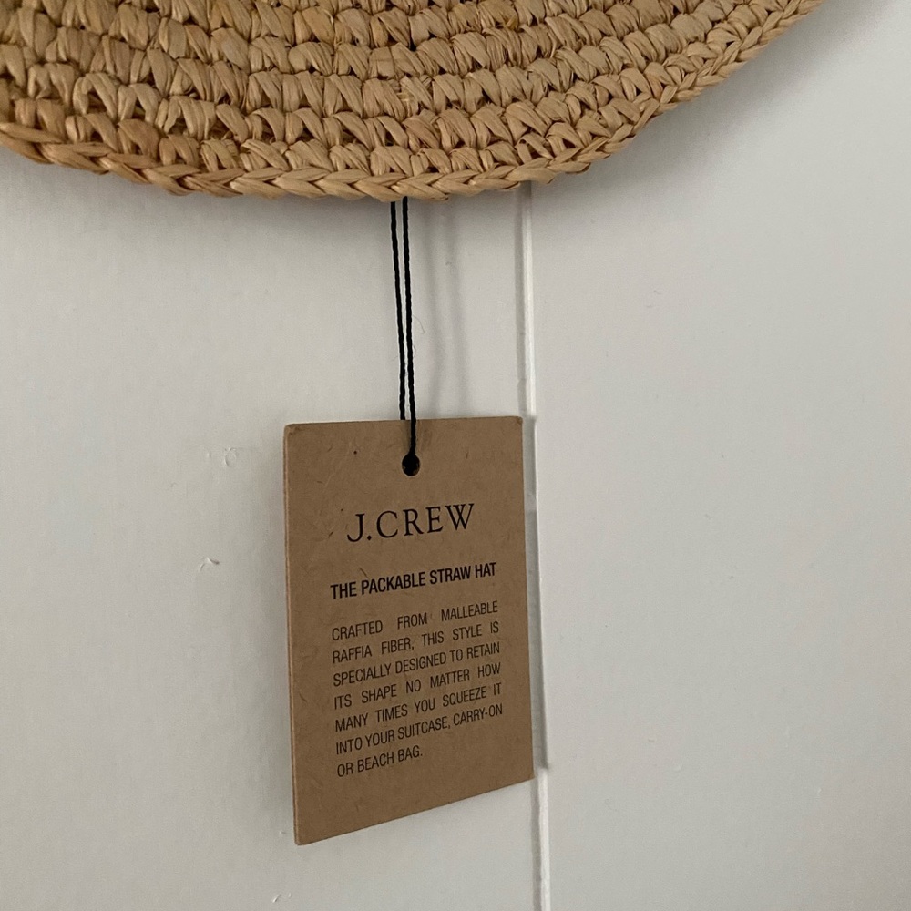 Jcrew packable straw hat - Picture 9 of 13